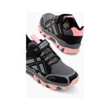 Tonny Black Termo Taban Su İtici Kumaş Cırtlı Çocuk Unisex Füme Pembe Trekking Ayakkabı Tbtmkd025 Füme Pembe