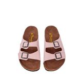 Tonny Black Unisex Çocuk Nubuk Sandalet, 32, TBER535, Pudra, Unisex Çocuk
