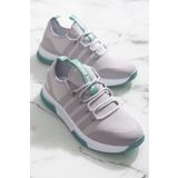 Tonny Black Unisex Gri Yeşil Spor Ayakkabı Tbqnt, 43, TBQNT-0, Gri Yeşil, Üniseks-Yetişkinler
