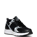 Tonny Black Unisex Siyah Faylon Taban Bağcıklı Spor Ayakkabı Düz Tabanlı Rahat Kullanım İçin