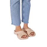 Tonny Black Unisex Suni Deri Eva Terlik, 45, TBER590, Krem