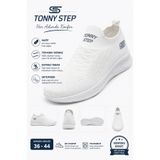 TONNY STEP ÇORAP AYAKABI Triko ince hava alan oetopedik hafif terk koku yapmaz günlük sneaker spor ayakkabı