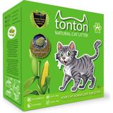 Tonton 8 lt Mısır Koçanı Granülü Topaklaşan Doğal Kedi Kumu
