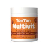 TONTON Glutensiz Multivitamin 60 Tablet (Kedi & Köpek İçin Taurin Biotin Çinko Takviyeli)