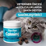 TONTON Kedi Köpek Sakinleştirici Çiğnenebilir Tablet 60’lı Tüm Yaş Grupları İçin Anti Stres Destek