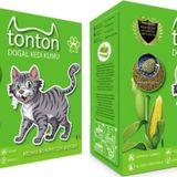 Tonton Mısır Koçanı Granülü Topaklaşan Doğal Kedi Kumu 8 Lt x 2 Adet