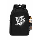 Tony York Orijinal Geniş Hacimli Çok Gözlü Ortopedik Sırt Destekli Terletmeyen Oluklu Sırt Tasarım Konfor Modeli Astarlı İlkokul Ortaokul Lise Üniversite Öğrenci Çocuk Genç Yetişkin İçin Büyük Okul Sırt Çantası