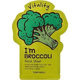 Tonymoly Yüz Maskesi I'm Canlandırıcı Brokoli Cilt Bakımı 21 gr Vücut Kremi
