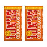 Tony's Chocolonely Karamel Deniz Tuzlu Sütlü Çikolata 180 G x 2 (4'li Paket)
