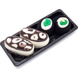 Too'b Sushi Nigiri Ahtapot Maki Salatalık Desenli Renkli Çorap 2 Çift - 41 - 45 - Kahverengi - Yeşil
