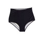 TooHot Kadın Siyah Yüksek Bel Tek Alt Bikini