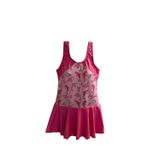 TooHot Kız Çocuk Pembe Yunus Temalı Elbise Mayo