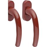 Tool 2 Parça Kahverengi Pvc Pencere Kolu (5067)