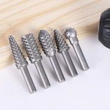 Toolings Matkap İçin Ahşap Ve Su Kabağı Oyma Uç Takımı 6Mm