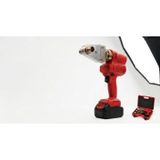 TOOLUX Kablosuz PPRC Boru Kaynak Makinesi, 21V 4.5Ah Çift Li-Ion Bataryalı, Dijital Termostatlı, Akıllı Pil Korumalı, Pafta Seti ve BMC Taşıma Çantalı Profesyonel Set