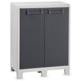 Toomax Cabinet Santorini Bahçe Dolabı XL - 80x49x100 - Gri