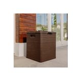 TOOMAX Multibox Woody's 90lt Bahçe Depolama Sandığı , Plastik Sandık , Bahçe Dolabı