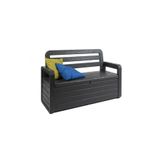 TOOMAX Panchina Foreverspring Bench Antrasit Bahçe Dolabı