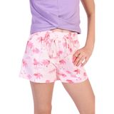 Toontoy 22051 Pembe Kız Çocuk Los Angeles Armalı Şort