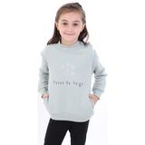 Toontoy Club Kız Bebek Baskılı Sweatshirt - Yeşil - 9 Ay