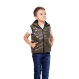 TOONTOY Çocuk Kapşonlu Parlak Yelek 6 Yaş, 13460-