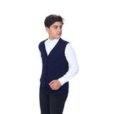 TOONTOY Çocuk V Yaka Düğmeli Triko Okul Yeleği 6 Yaş, 6 Yaş, V Yaka Düğmeli Triko Okul Yeleği, Lacivert, Erkek
