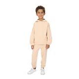 Toontoy Erkek Çocuk Arma Detaylı Eşofman Takımı Bej 5 YAŞ