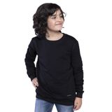 Toontoy Erkek Çocuk Arma Detaylı Sweatshirt Siyah 8-9 YAŞ