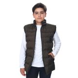 TOONTOY Erkek Çocuk Armalı Şişme Yelek, 5-6 Yaş, 14110-, Haki, Erkek Çocuklar