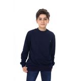 Toontoy Erkek Çocuk Armalı Sweatshırt Lacivert 8-9 YAŞ