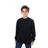 Toontoy Erkek Çocuk Armalı Sweatshırt Siyah 13-14 YAŞ