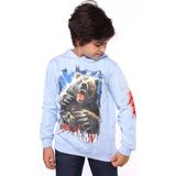 Toontoy Erkek Çocuk Aslan ve Blood Clan Baskılı Sweatshirt