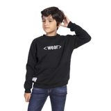 Toontoy Erkek Çocuk Balıkçı Yaka Sweatshirt Siyah 6 YAŞ