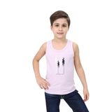 Toontoy Erkek Çocuk Baskılı Atlet Açık Lila 6-7 YAŞ