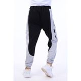 Toontoy Erkek Çocuk Baskılı Beli Paçası Lastikli Cepli Basic Jogger Eşofman Altı - Renk Bloklu & 2 Iplik - 13 - 14 Yaş - Gri