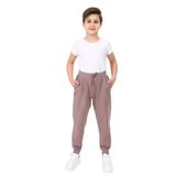 Toontoy Erkek Çocuk Baskılı Eşofman Alt Acı Kahve 8-9 YAŞ