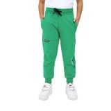 Toontoy Erkek Çocuk Baskılı Eşofman Alt Çimen Yeşili 2 YAŞ