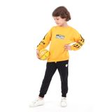 TOONTOY Erkek Çocuk Baskılı Eşofman Takım 3 Yaş, 3 Yaş, 22676, Hardal, erkek-çocuk
