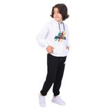 TOONTOY Erkek Çocuk Baskılı Eşofman Takım 8-9 Yaş, 8-9 Yaş, 22604, Beyaz, erkek-çocuk