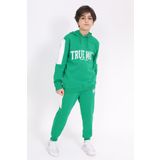 Toontoy Erkek Çocuk Baskılı Eşofman Takım Çimen Yeşili 10-11 YAŞ