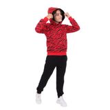 Toontoy Erkek Çocuk Baskılı Eşofman Takım Kırmızı 6-7 YAŞ