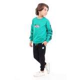 TOONTOY Erkek Çocuk Baskılı Eşofman Takım Koyu Yeşil 3 Yaş, 3 Yaş, 22676, Koyu Yeşil, erkek-çocuk