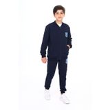 Toontoy Erkek Çocuk Baskılı Eşofman Takım Lacivert 13-14 YAŞ