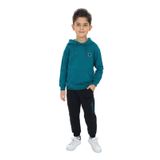 Toontoy Erkek Çocuk Baskılı Eşofman Takım Petrol Mavi 3 YAŞ