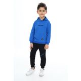 Toontoy Erkek Çocuk Baskılı Eşofman Takım Saks 3 YAŞ