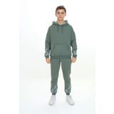 Toontoy Erkek Çocuk Baskılı Eşofman Takım Yeşil 6-7 YAŞ