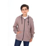 Toontoy Erkek Çocuk Baskılı Hırka Acı Kahve 6-7 YAŞ