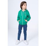 Toontoy Erkek Çocuk Baskılı Hırka Koyu Yeşil 4 YAŞ