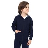 Toontoy Erkek Çocuk Baskılı Hırka Lacivert 6 YAŞ