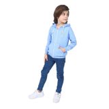 Toontoy Erkek Çocuk Baskılı Hırka Mavi 3 YAŞ